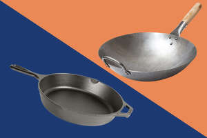 Lodge cast iron skillet vs. a wok