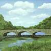 Grieb’s Pharmacy in Darien is showcasing the work of local artist Peter Saverine in an exhibit called, “Darien, I like the Sound of it,” through the end of January. One of the pieces of artwork is titled “Rings End Bridge.”