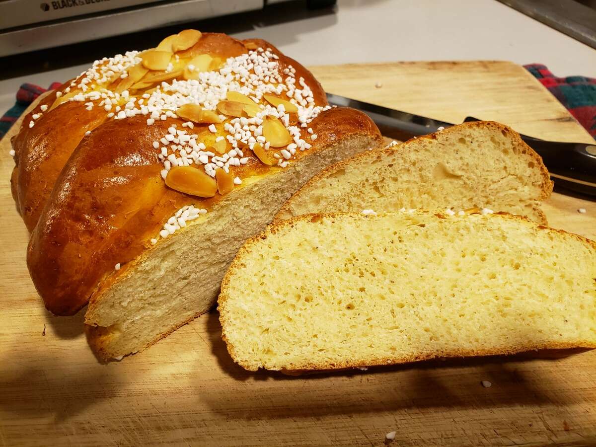 The Scandinavian Butik in Norwalk was the source for a loaf of traditional cardamom bread. 