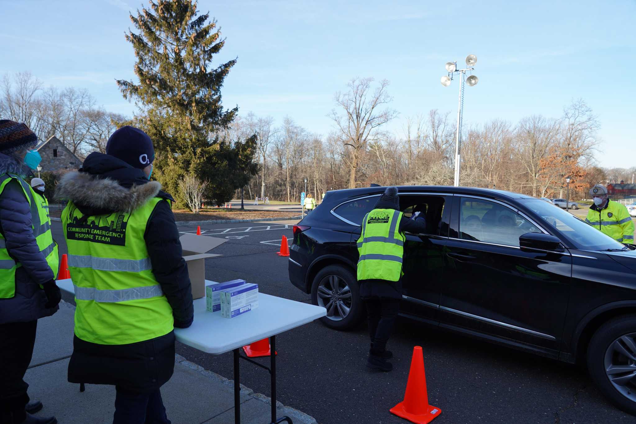 New Canaan hosts at-home COVID test distribution at Lapham Community Center - Vimarsana News