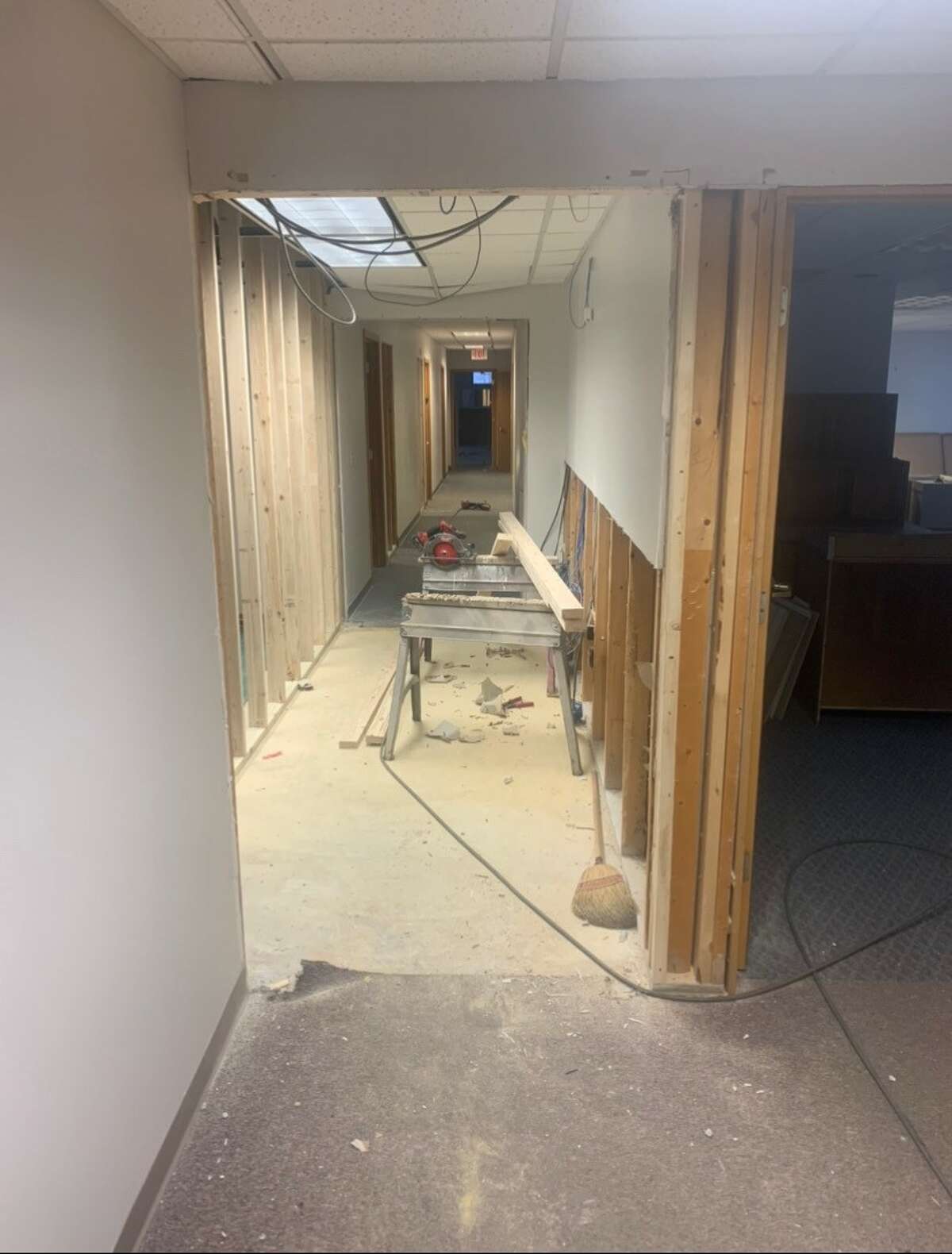 Renovations are underway at a former doctor's office in Reed City, which will soon open as the newest location of Huntey's Clubhouse childcare center.
