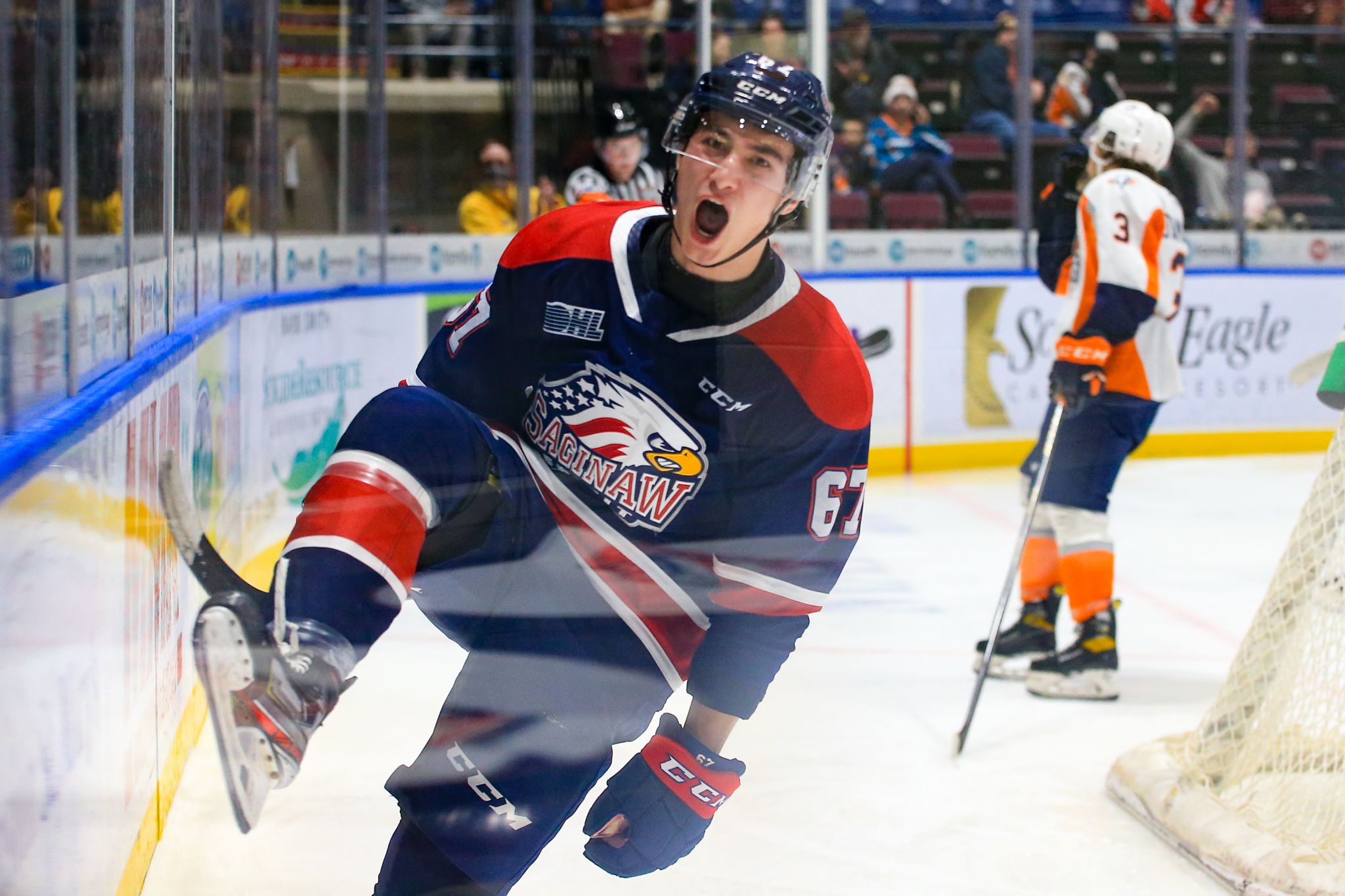 Saginaw Spirit President and Managing Partner Craig Goslin is thrilled to have the Ontario Hockey League team play a game in Midland for the first time.