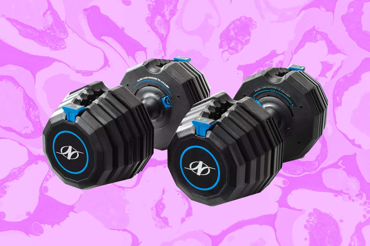 The NordicTrack Adjustable Dumbbell Set ($199.99) from Dick's Sporting Goods. 