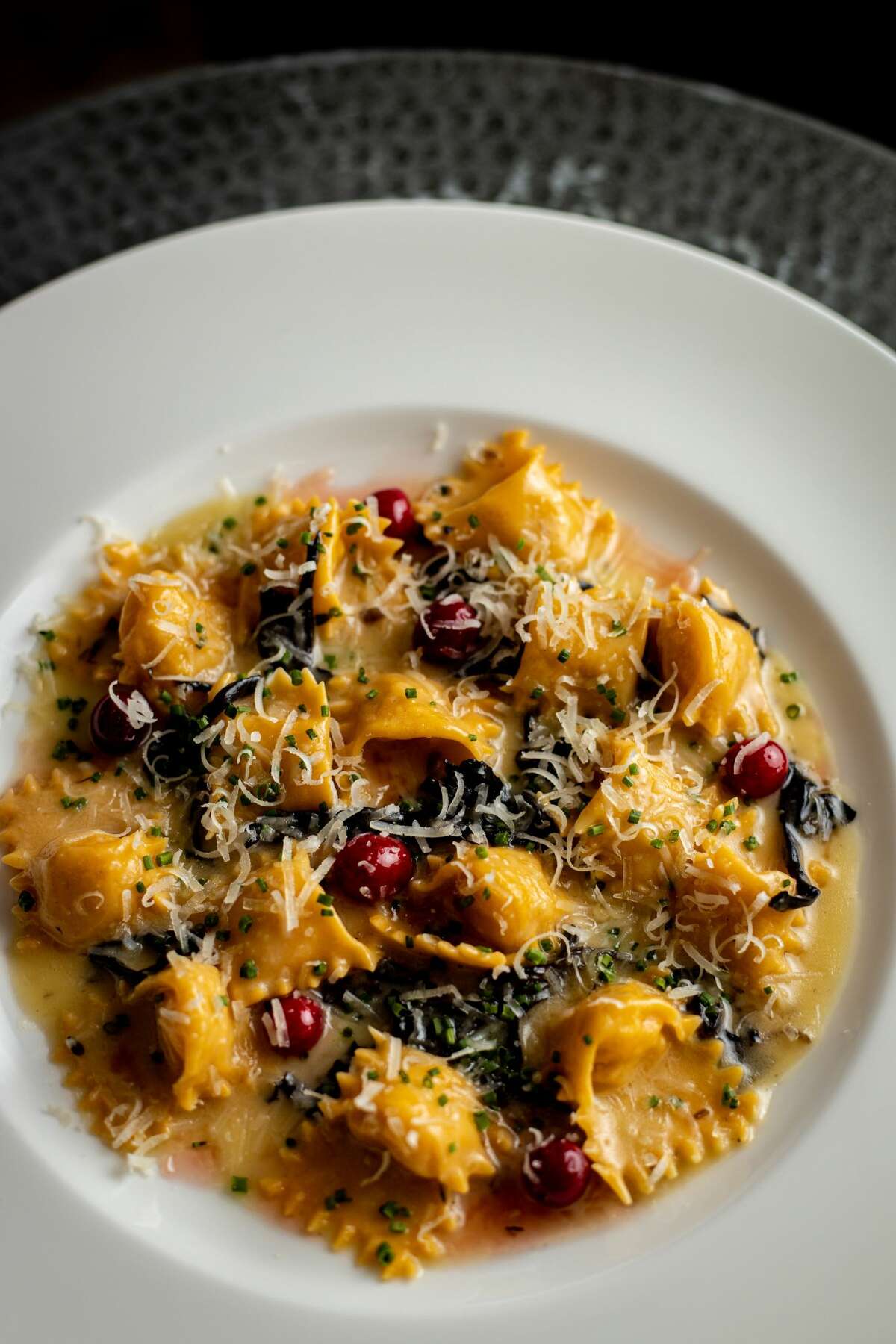 A dish from L'Ostal in Darien.