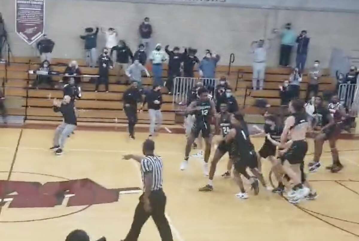 Badara Diakie hit the game-winning shot for Northwest Catholic at the buzzer over Windsor. Ball was still in his hands but it is the buzzer that determine s the end of the game.