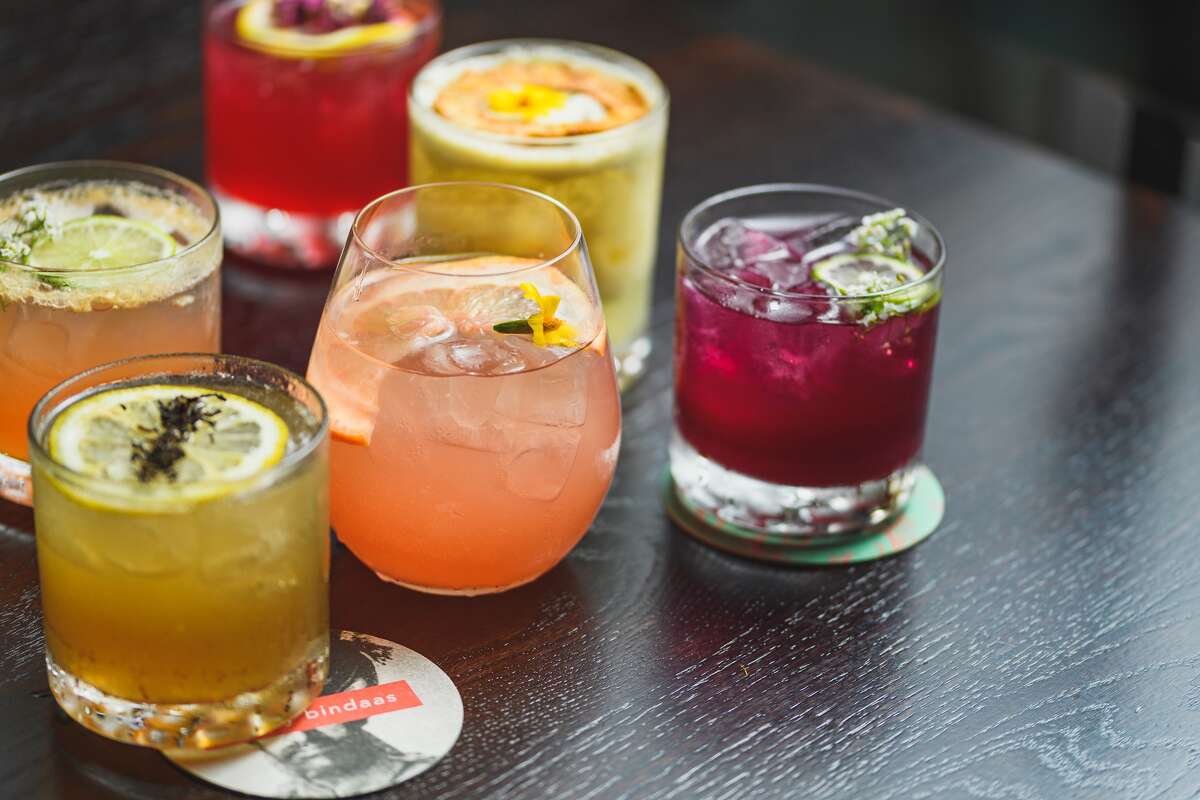 Sherkaan's non-alcoholic beverages include a lemongrass mojito, rose lemonade and passion fruit with wild guava tea.