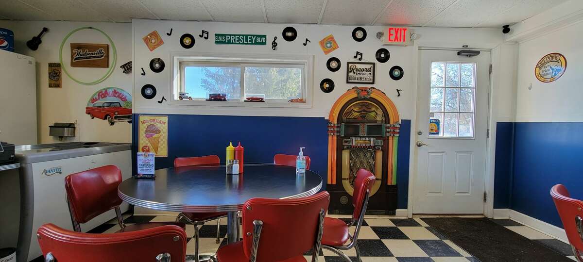 Phil's Diner in Elkton has a 50s classic diner motif.