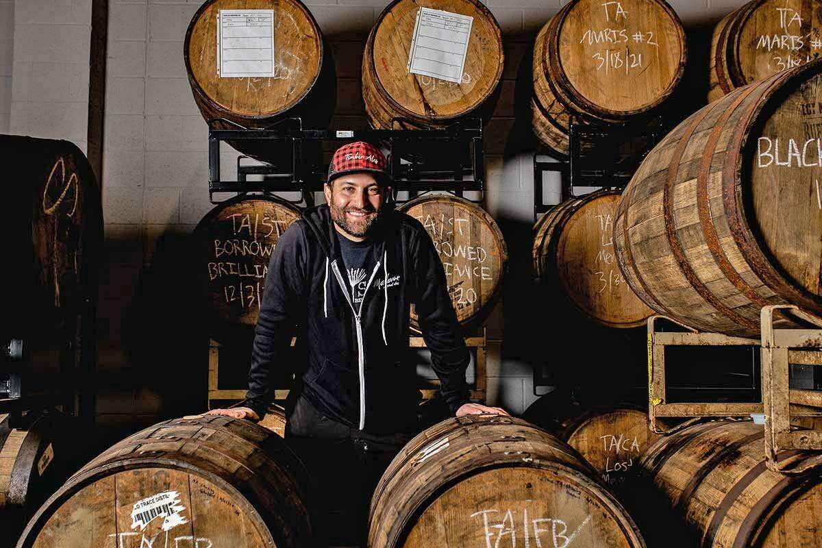 Jason Stein of Timber Ales Brewery is a believer that distillery barrels should be the main driver of flavor in his standout stouts.