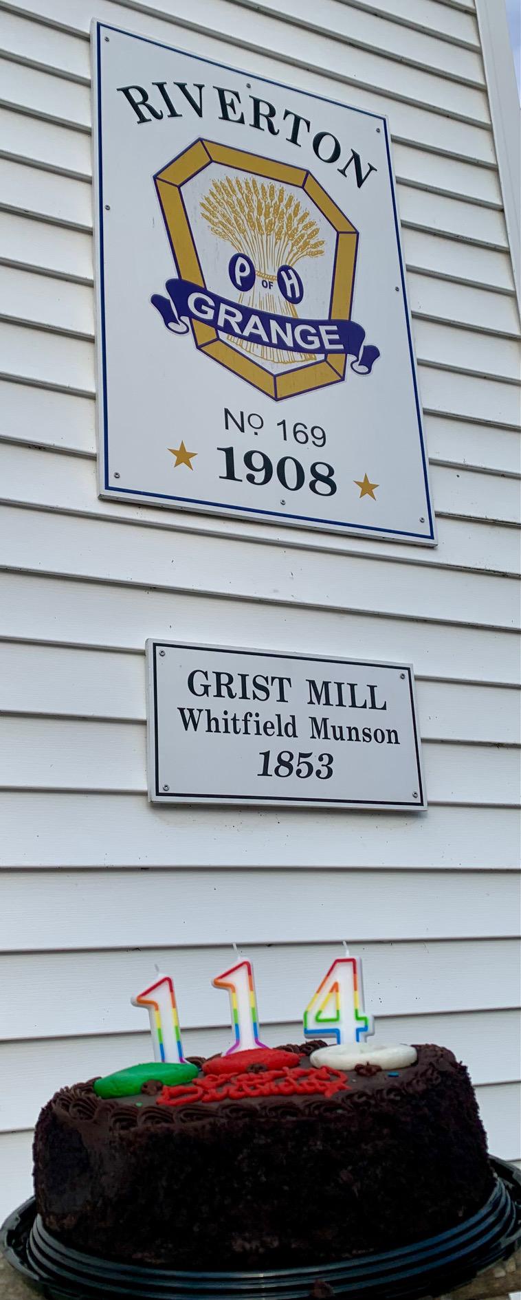 Riverton Grange celebrates 114th anniversary