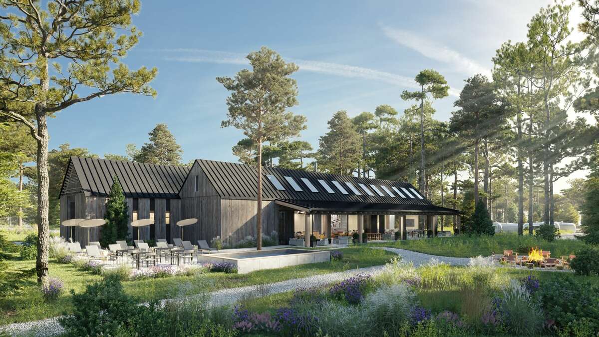 The clubhouse at AutoCamp Catskills will serve multiple purposes, as a general store and place for coffee and breakfast.