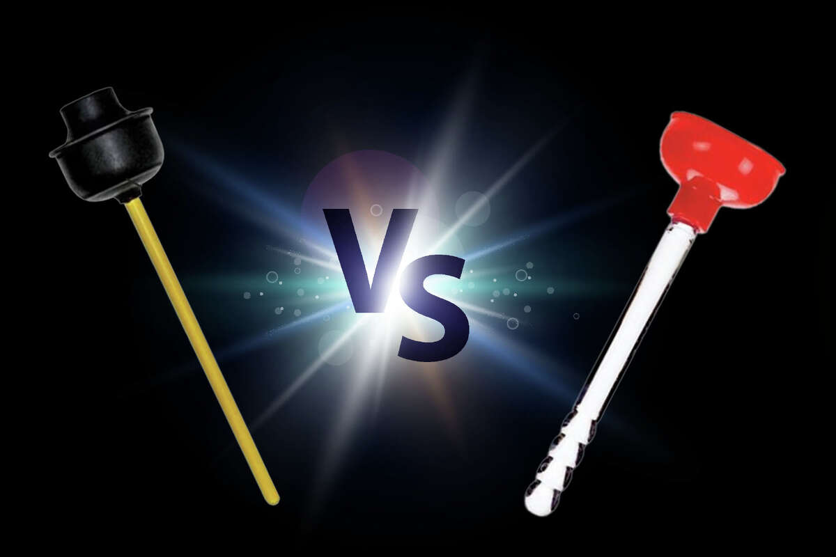 Sink plungers vs. toilet plungers Here’s the difference