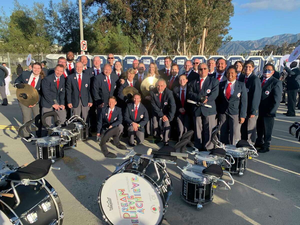 Amy Cupitt, a former band director at Lutheran South Academy and inClear Creek ISD for 13 years, was a cymbalist in the 269-member group made up band directors from all over the United States and Mexico.