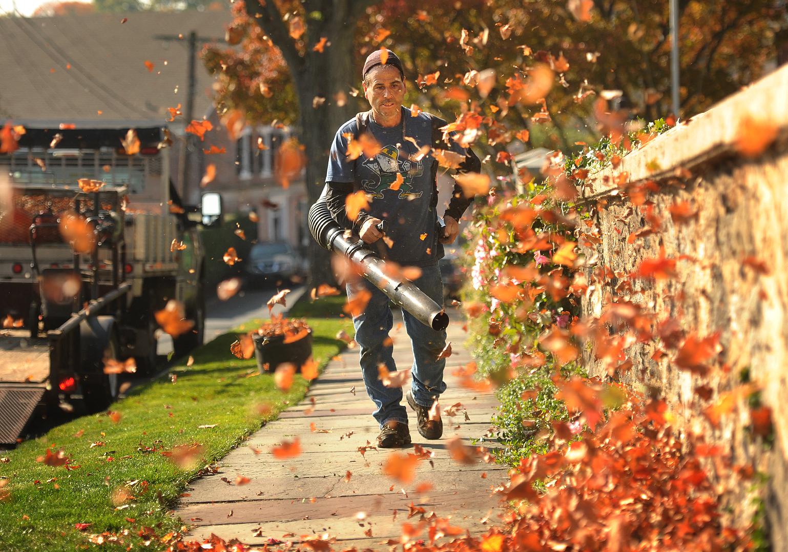 Editorial We’re all for blowback to leaf blowers