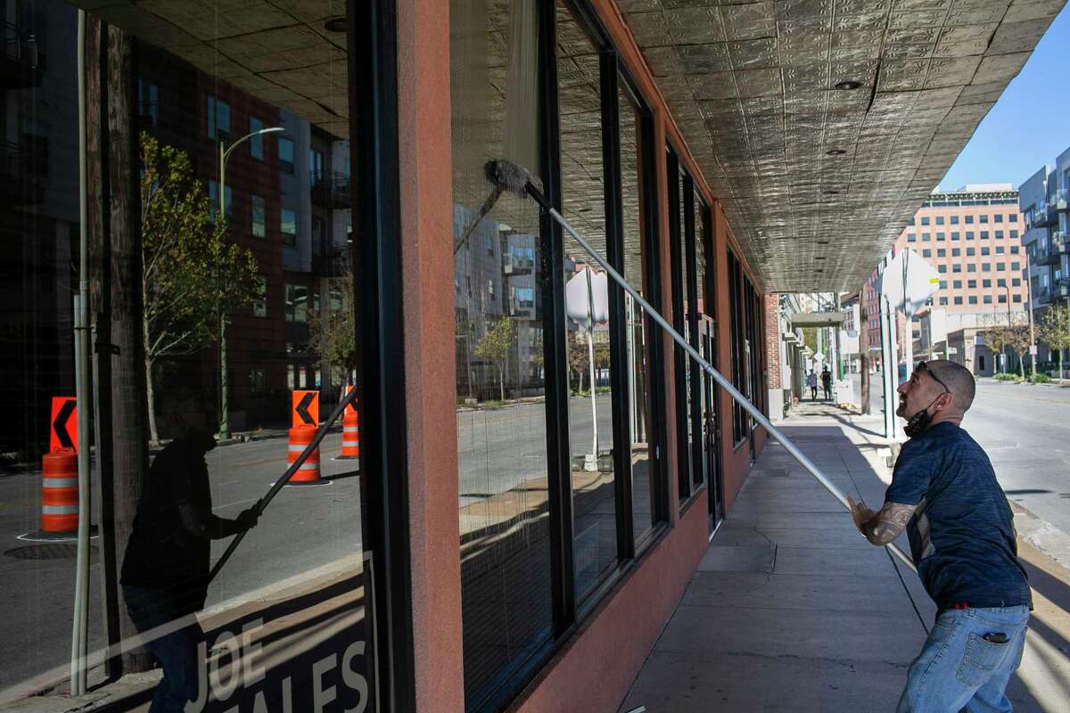 Patrick Ruff Window Washer San Antonio window washer working to provide better days for family