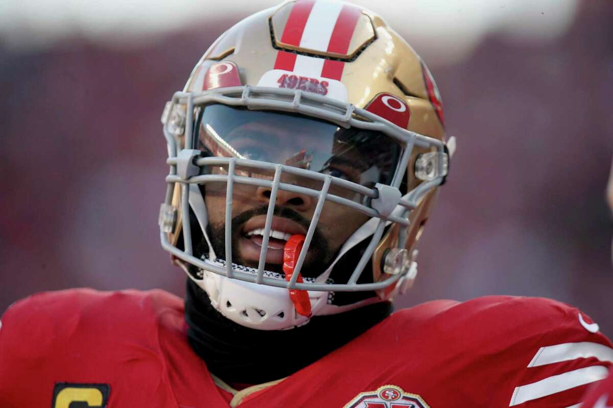 Niners LT Trent Williams likely suffered a high ankle sprain Sunday night