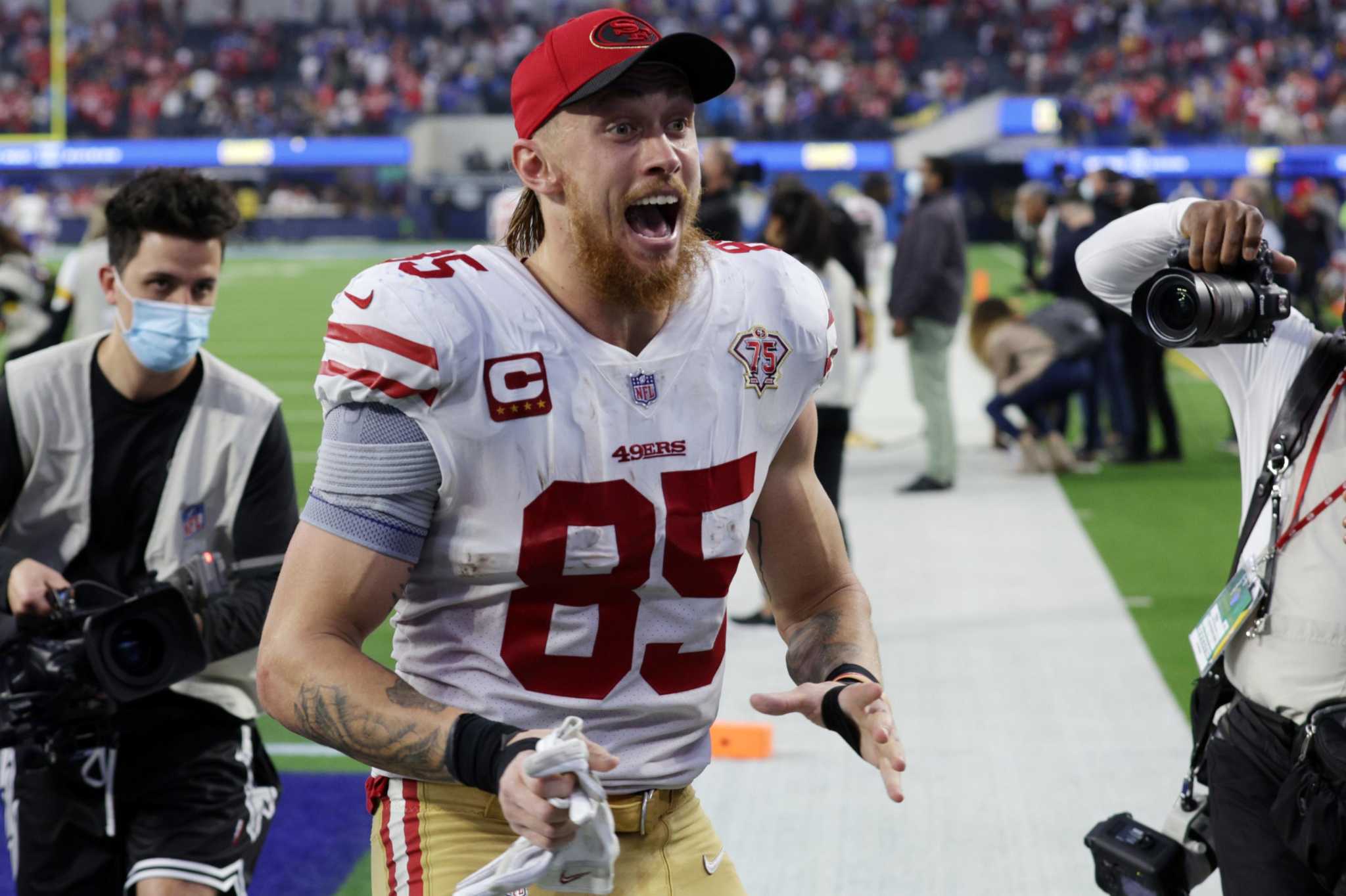 49ers' George Kittle relishes final word on 'body-bag game' vs. Rams