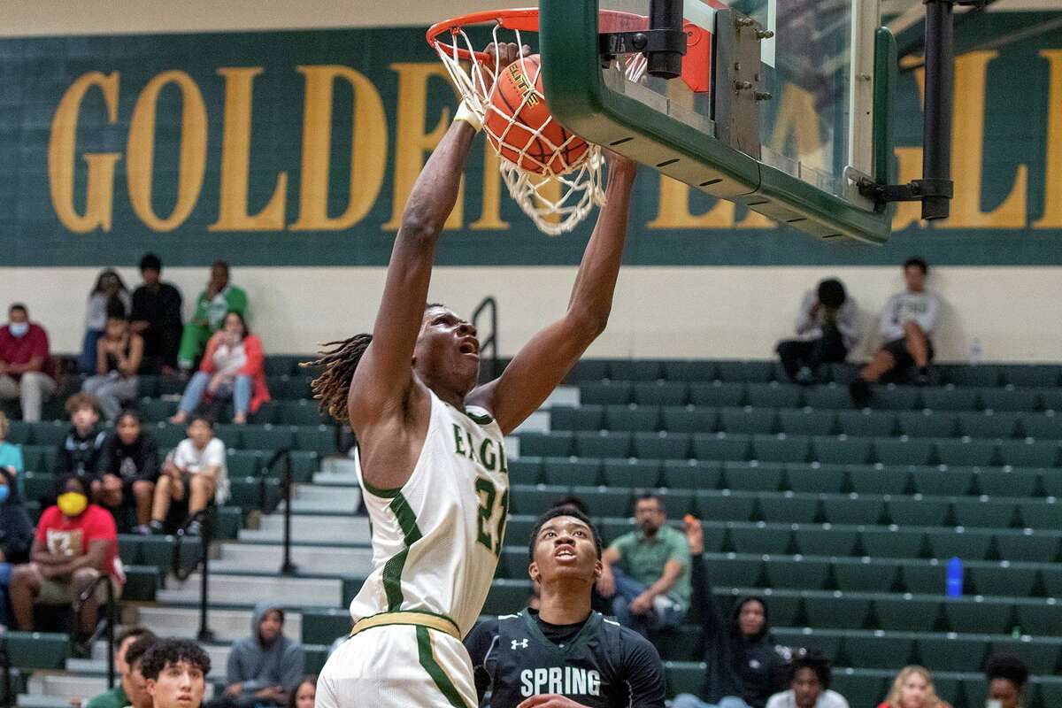 The Cypress Falls Golden Eagles are one of the teams from the northwest Houston area featured in the latest Texas Association of Basketball Coaches rankings for UIL and private schools, as of January 3.