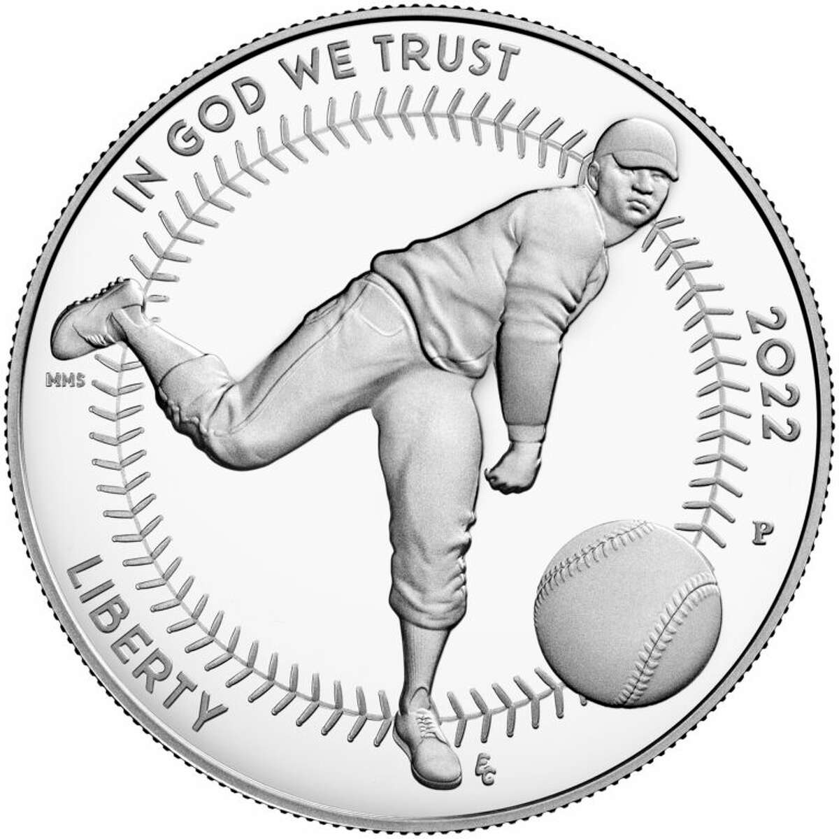 The silver $1 coin Negro Leagues coin.