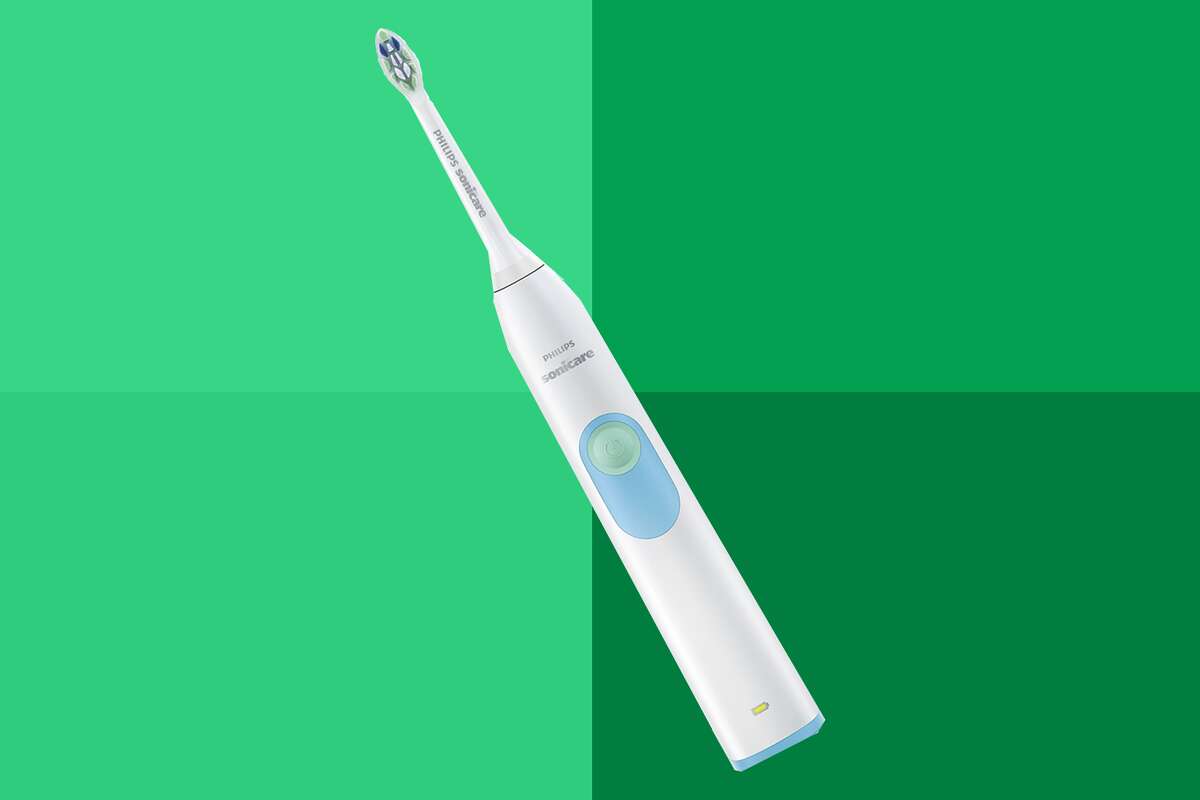 The Philips Sonicare electric toothbrush ($29.99) from Best Buy. 