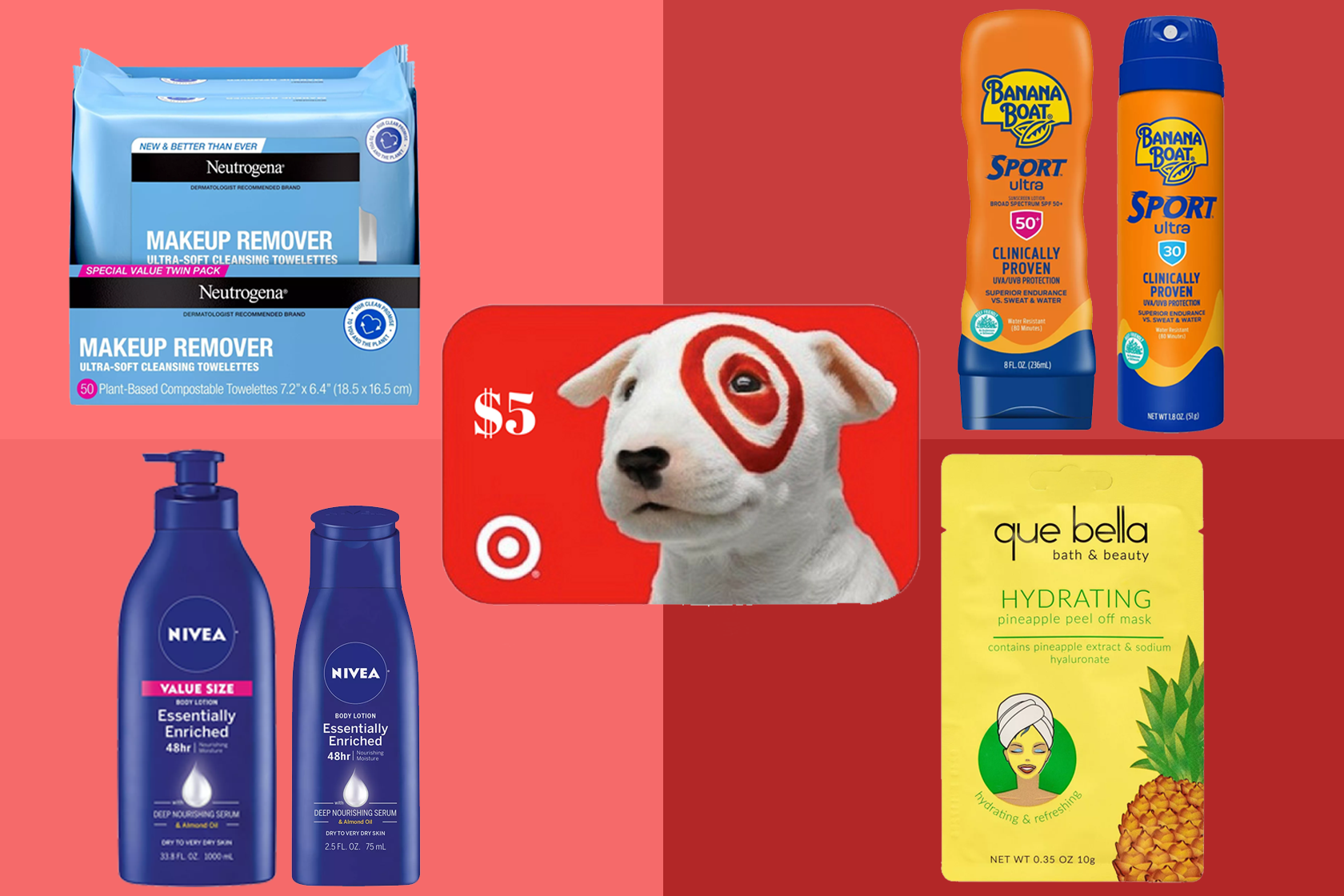 Get a  gift card to Target when you spend  on select skin care products