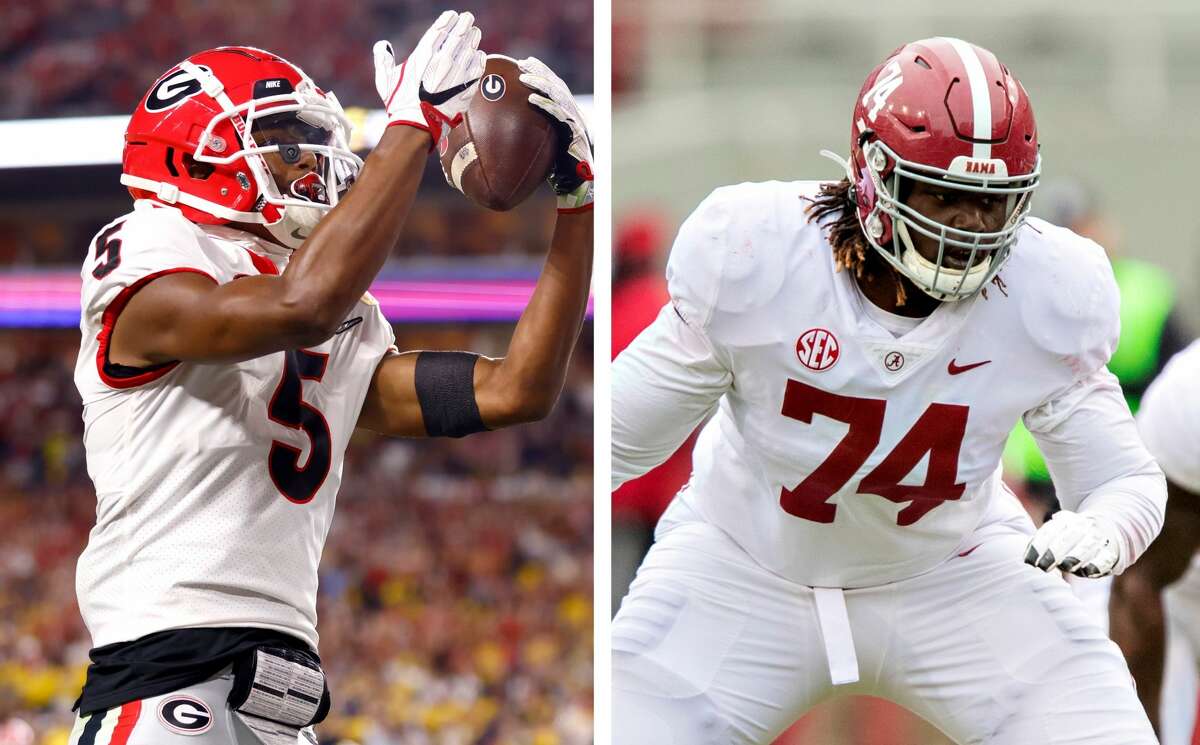 The players from Houston in the national championship game