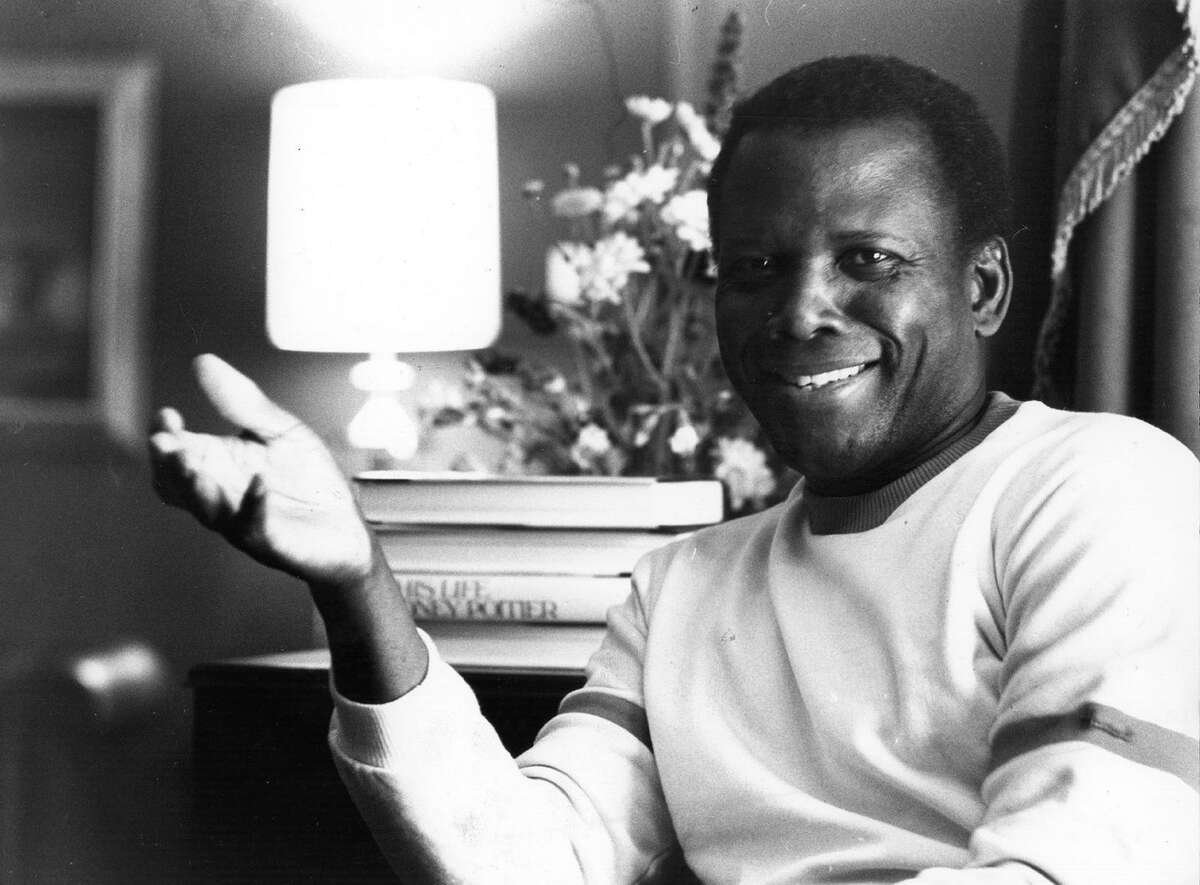 Sidney Poitier in 1980. He was one of us, except that he was not one of us. It only seemed that way. He was better, warmer, his characters glowing with a fierce intelligence and a quiet heroism.
