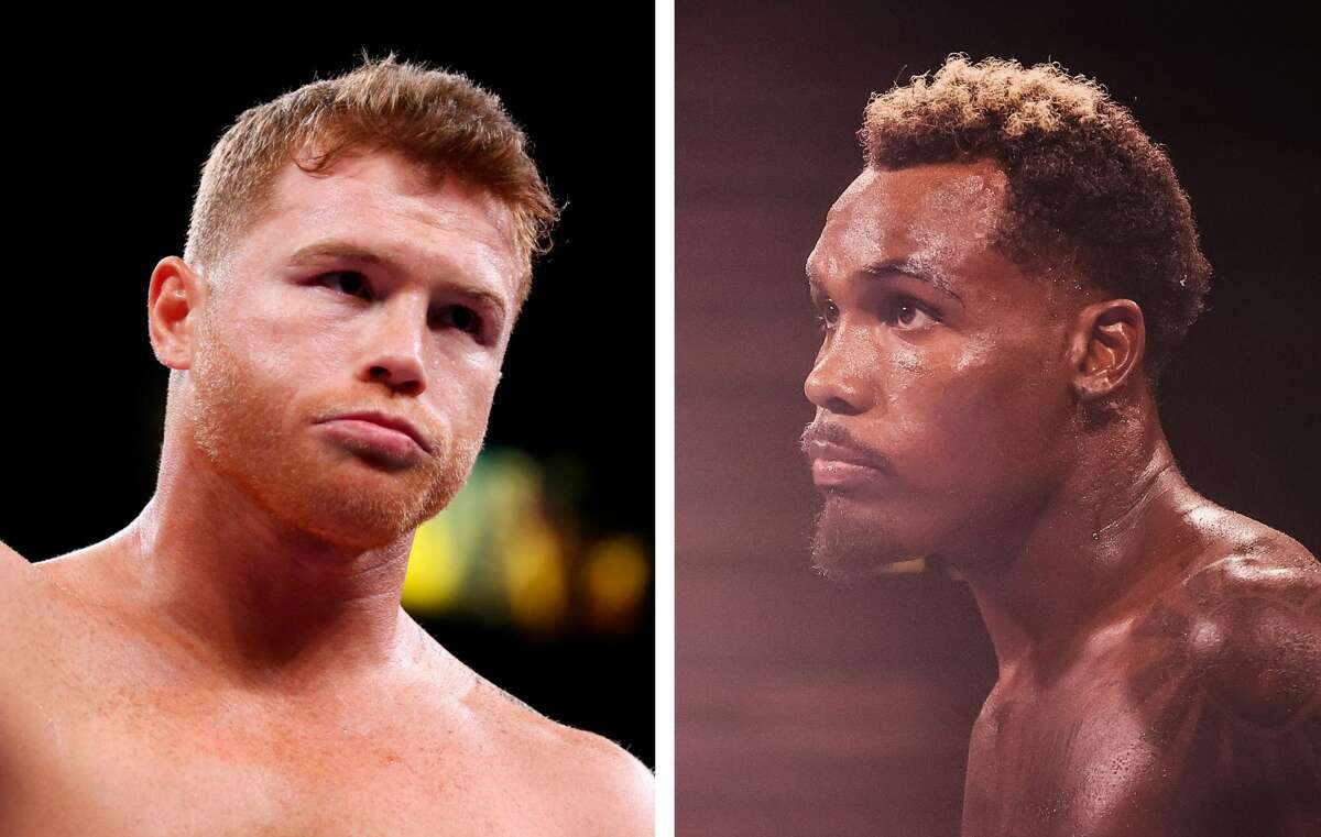There are reports that Canelo (left) could fight Jermall Charlo on Cinco de Mayo weekend in 2022.