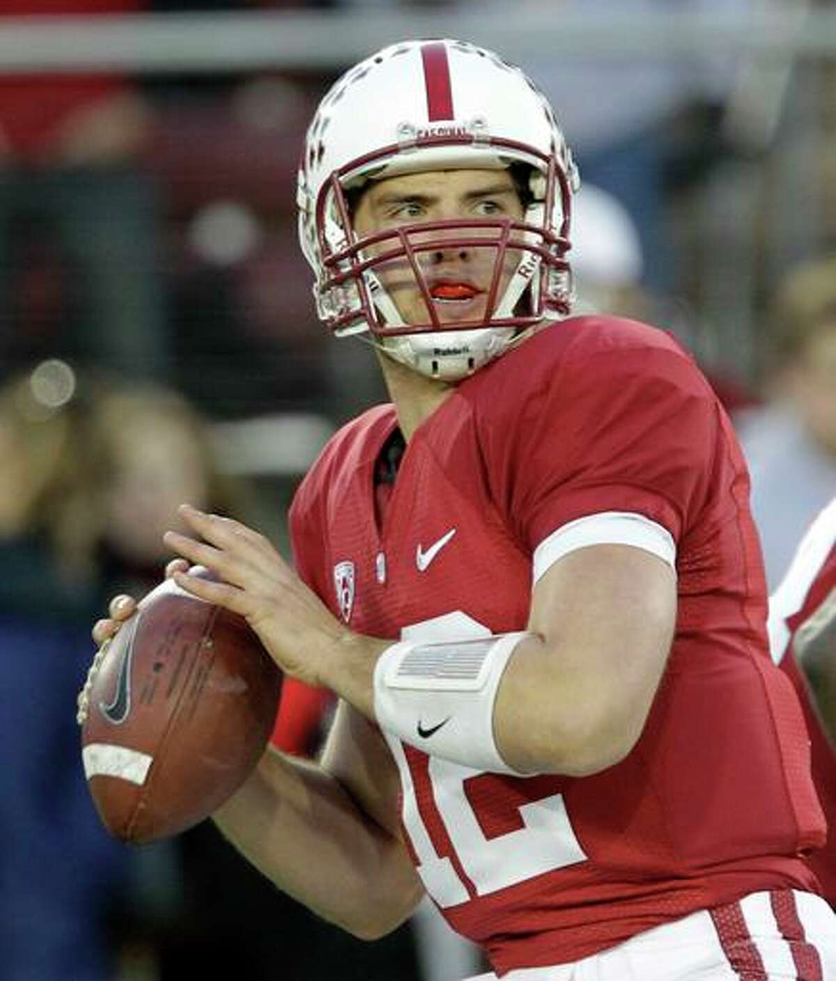 Andrew Luck threw for 9,430 yards and 82 touchdowns as Stanford’s quarterback.