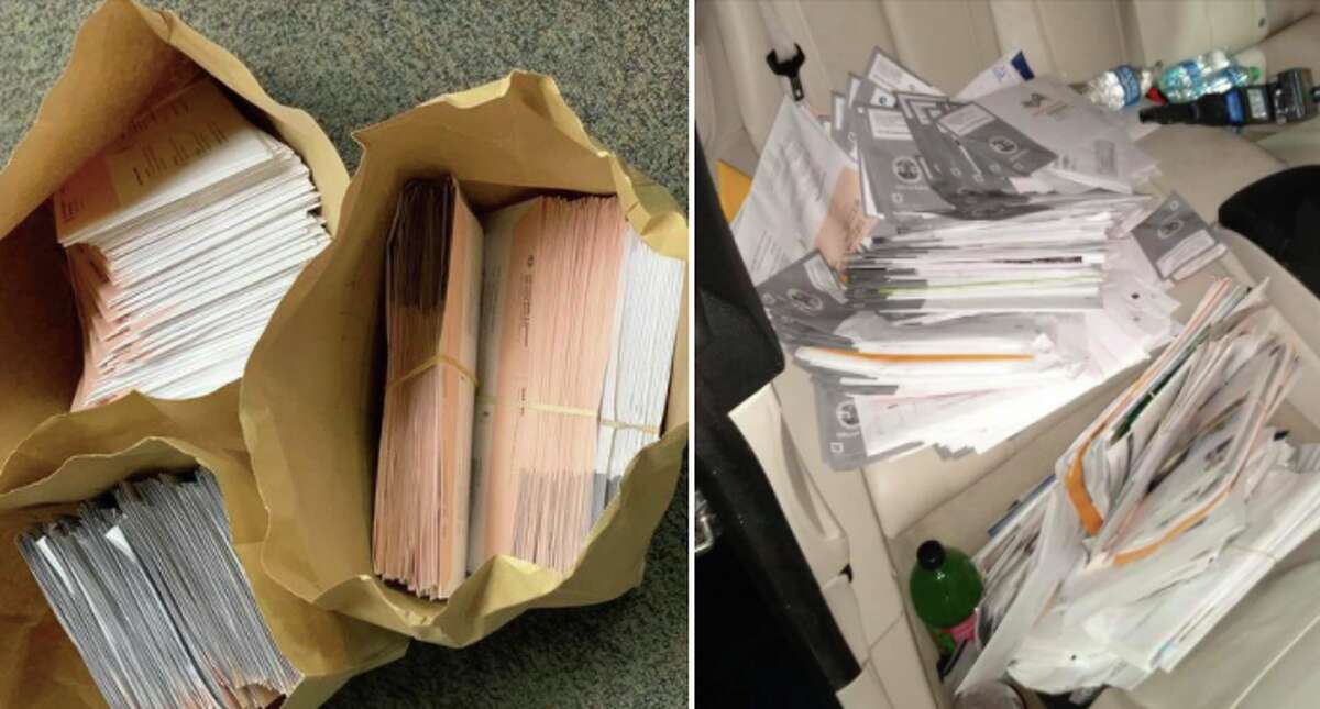 Police in Torrance found 300 Gavin Newsom recall election ballots among thousands of items of mail in a suspect's car.
