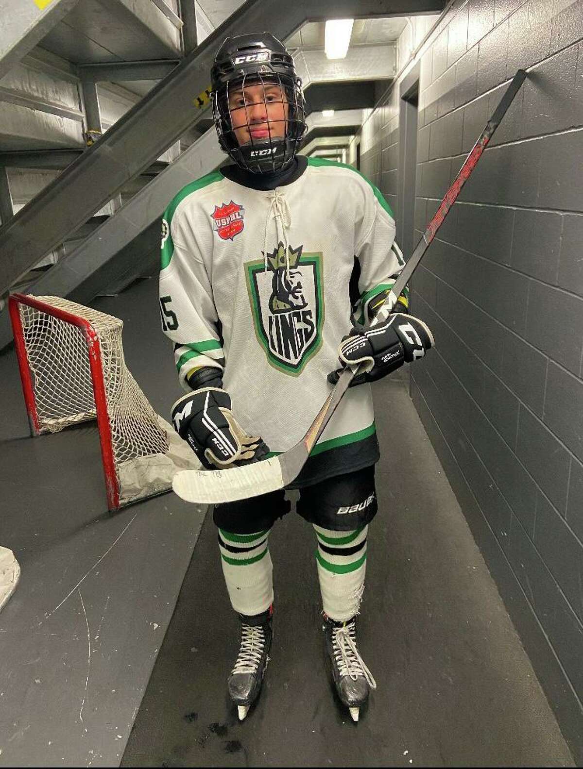 Sam Brande (pictured) has started a petition in the wake of the death of his friend, Teddy Balkind. Balkind died Jan. 6, 2022 in a hockey-related accident. The petition calls for the mandating of protective neck guards in hockey.