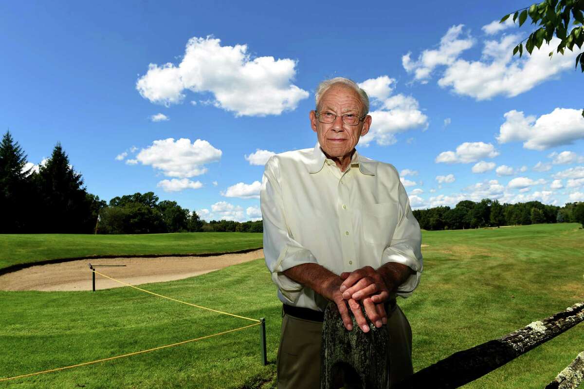 Walter “Bud” Smith, seen here in 2015 at the Orange Hills Country Club, died Sunday.