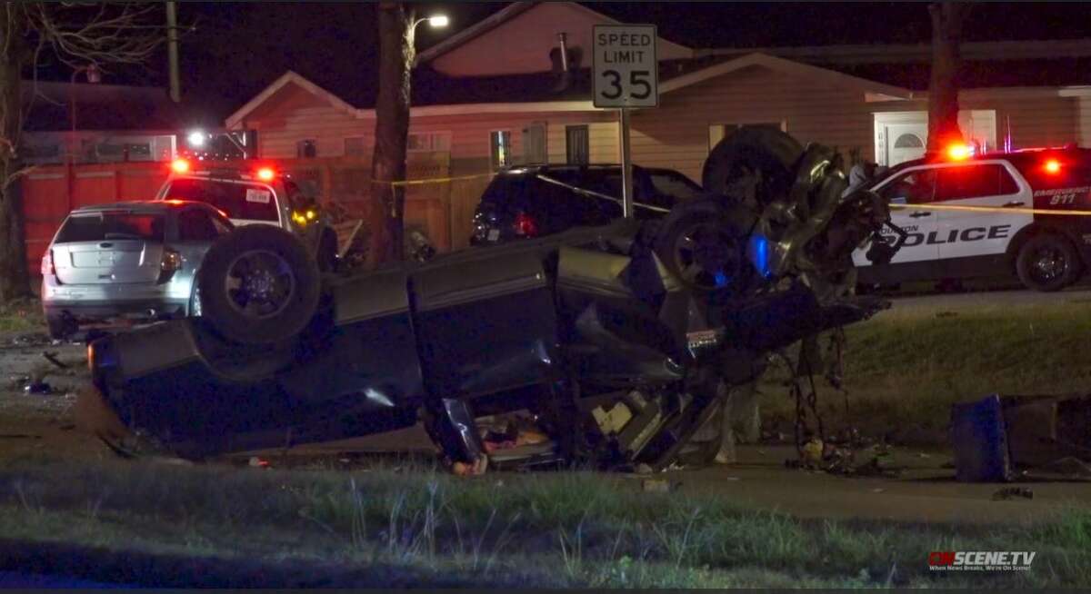 Charges are pending for a 28-year-old man after a crash Monday evening in the Northside area of Houston that left two people dead, according to Houston Police.