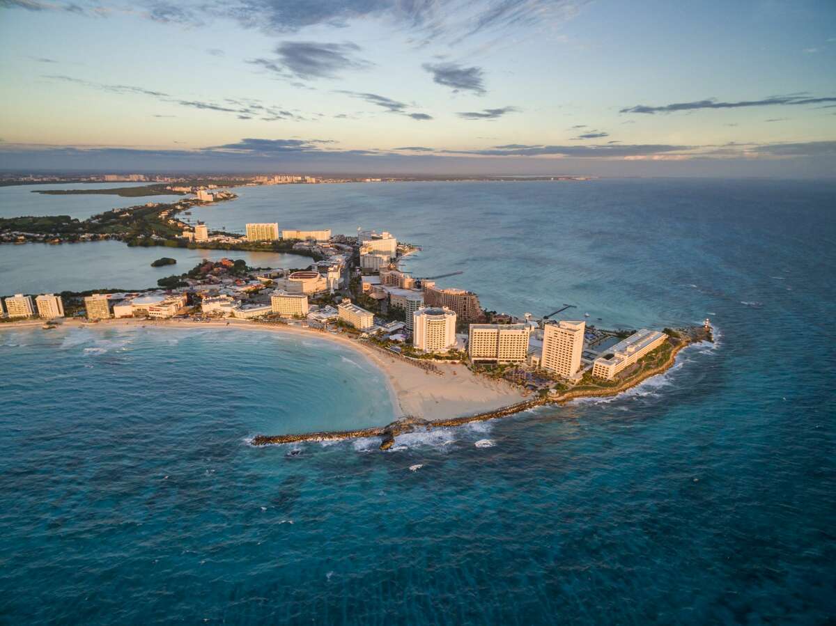 Cancun is just a $100 flight away from San Antonio through Frontier Airlines on Sept. 7. 