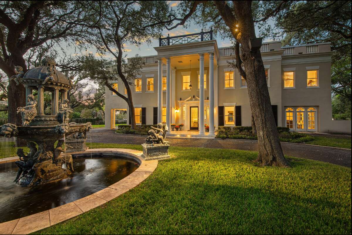 The 2-acre property was designed by Atlee Ayres, and is considered a crown jewel of San Antonio real estate.