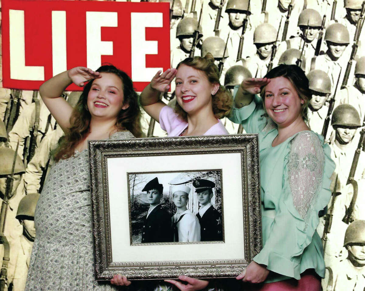 Corrine Jones as Tood, Becca Peach as Sybill and Amanda Arment as Weetsie perform in “The Cover of Life,” on stage at Alton Little Theater from Jan. 21-30. 