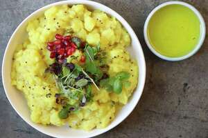 Ghee gives mashed potatoes a burst of flavor