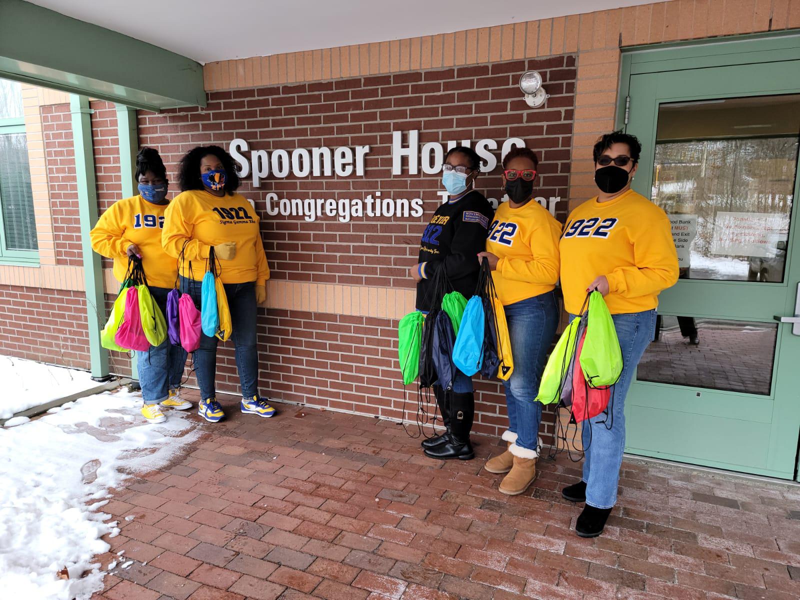 Sorority celebrates 100 years with gift to Shelton's Spooner House - Vimarsana News