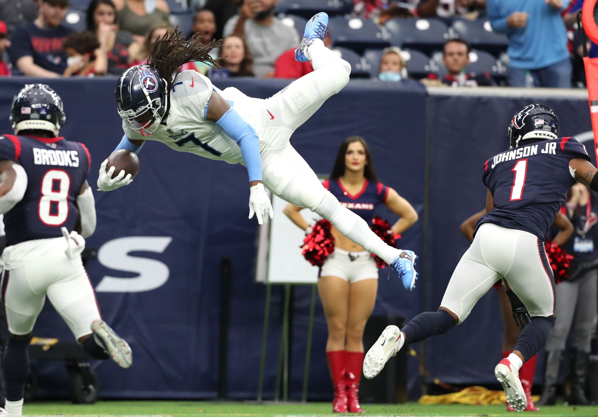 January 4, 2020: Buffalo Bills defensive tackle Ed Oliver (91) prior to an  NFL football playoff game between the Buffalo Bills and the Houston Texans  at NRG Stadium in Houston, TX. The