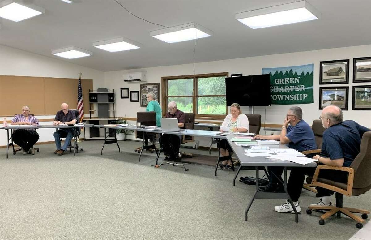 The Green Township board of trustees adopted the FY2022 budget and approved two road projects for 2022 during it meeting this week.