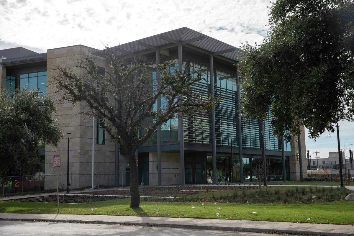 Irene M. Scott, a former bookkeeper at the Shelton & Valadez law firm, on Tuesday was sentenced to 87 months in federal prison after stealing about $1.7 million from the firm. Pictured is the new federal courthouse is nearing completion in San Antonio.