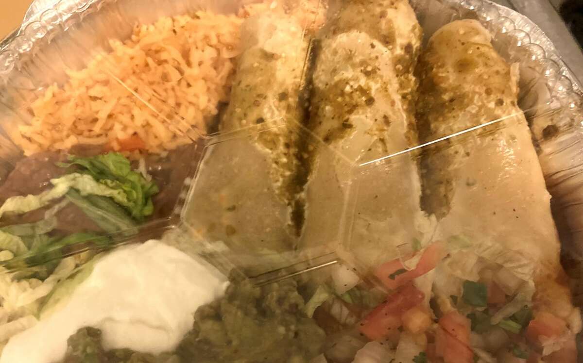 Mr. Pancho's enchiladas Mexicanas
