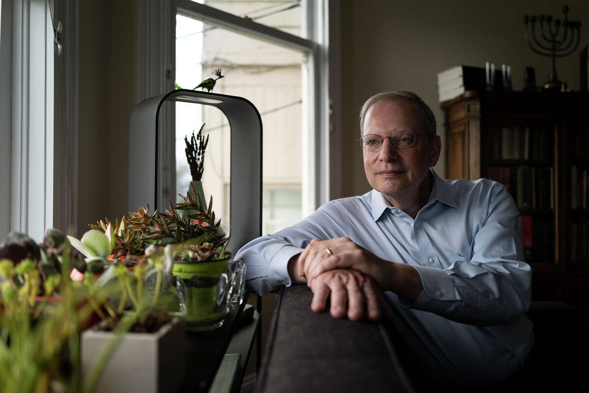 UCSF's Dr. Bob Wachter, photographed at his home in April 2021.