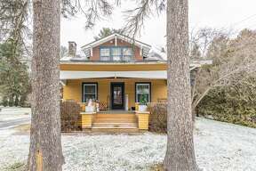 This week’s house is an Arts and Crafts style home at 30 Brookline Road, Ballston. It was built in 1906 on a 3.8-acre lot. The house has a deep porch - a characteristic of this style - wide eaves and central second-floor dormer. The home has three bedrooms and two and a half bathrooms. It has 1,780 square feet of living space, a fireplace and a separate garage with a work shop inside. The large kitchen has a window over the sink. There’s a counter for seating, eating and watching meals get made as well as a formal dining room. Additional highlights include a deck off the back and bilco doors to the basement. Ballston Spa schools. Taxes: $5,686. List price: $299,900. Contact listing agent Christopher Iwinski of Coldwell Banker Prime Properties at 518-669-0265.