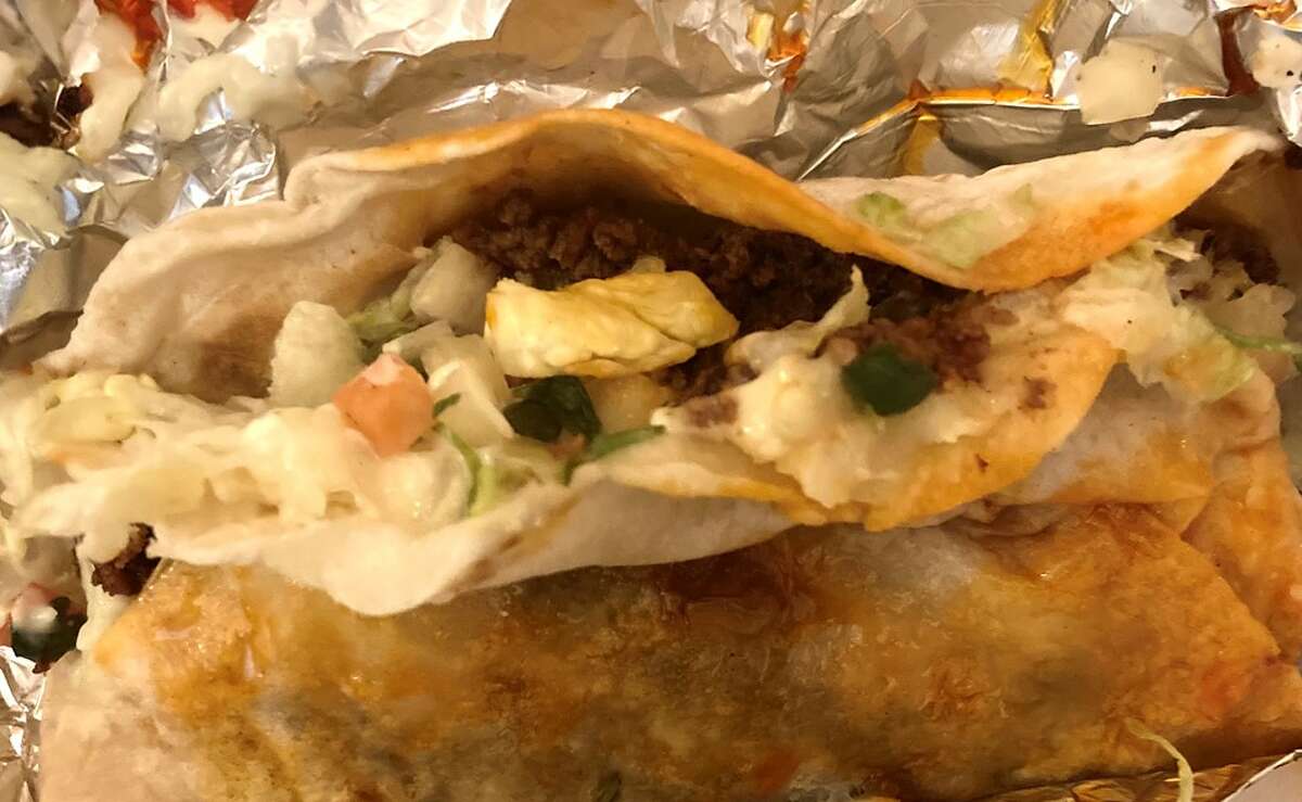 Mr. Pancho's Texas tacos.