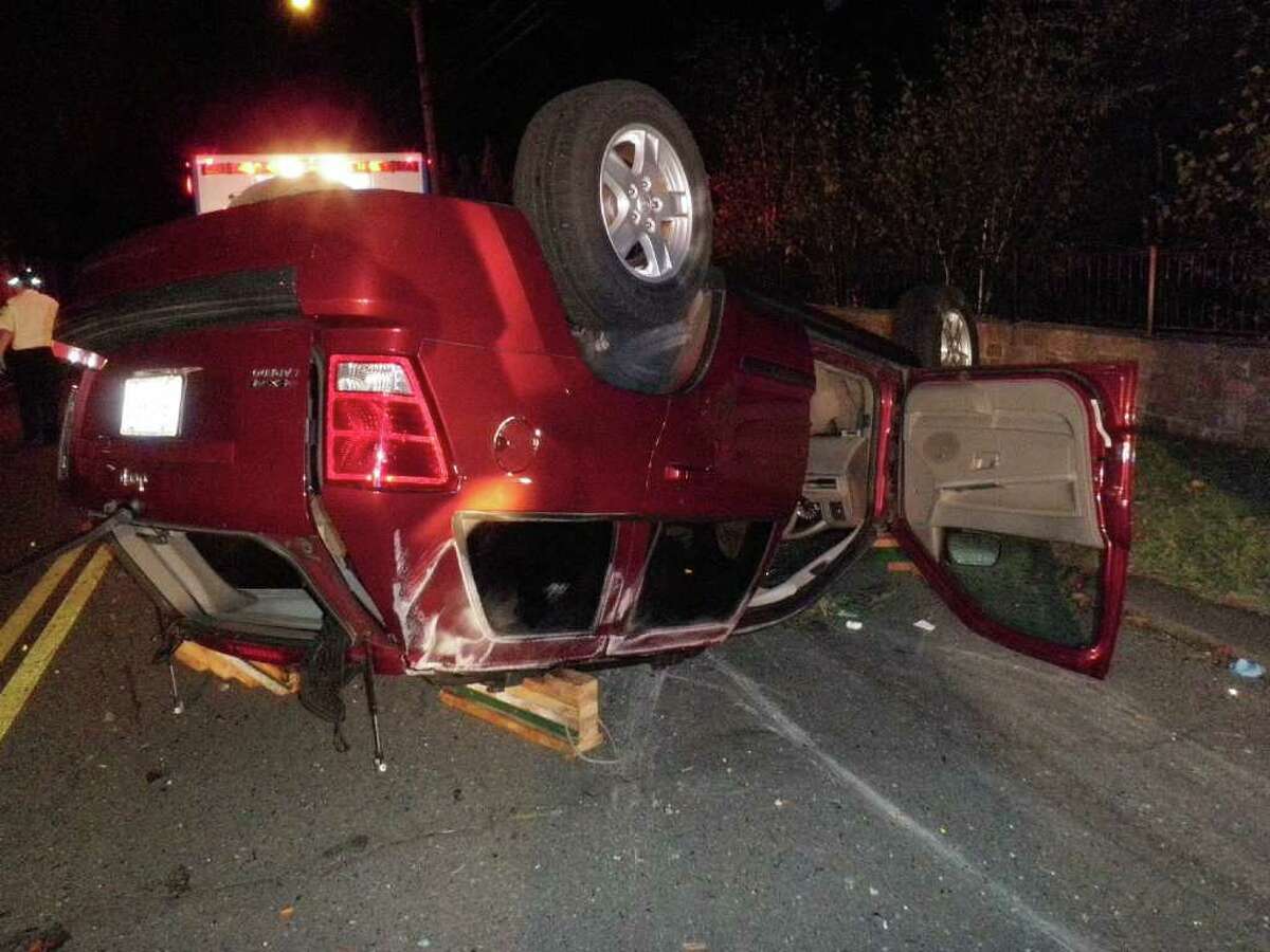 Jeep driver hospitalized after rollover crash into another Jeep