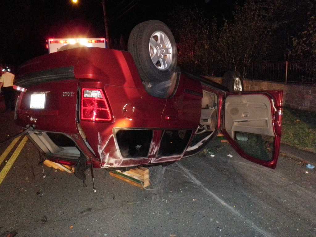 Jeep Driver Hospitalized After Rollover Crash Into Another Jeep 