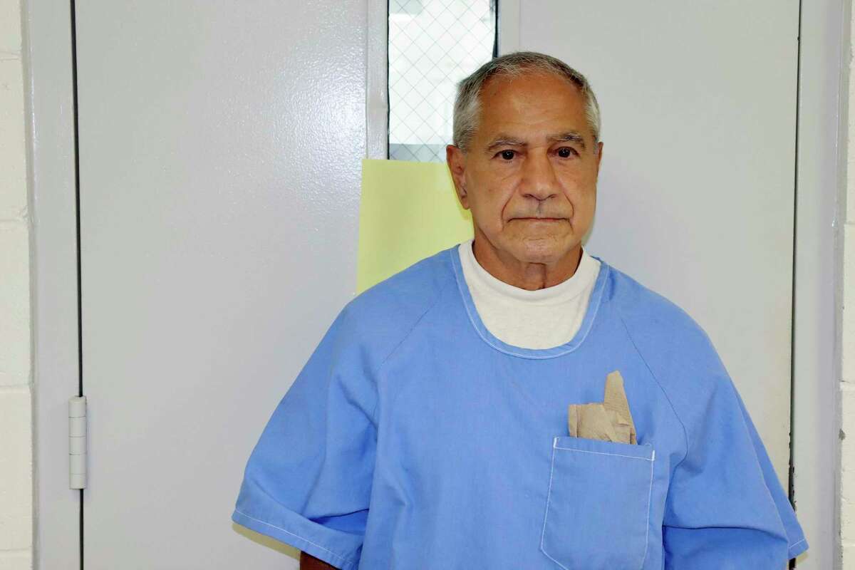 Sirhan Sirhan arrives for a parole hearing on Aug. 27, 2021, in San Diego, Calif. California Gov. Gavin Newsom on Thursday, Jan. 13, 2022, rejected releasing Sirhan from prison more than a half-century after the 1968 slaying of Robert F. Kennedy.