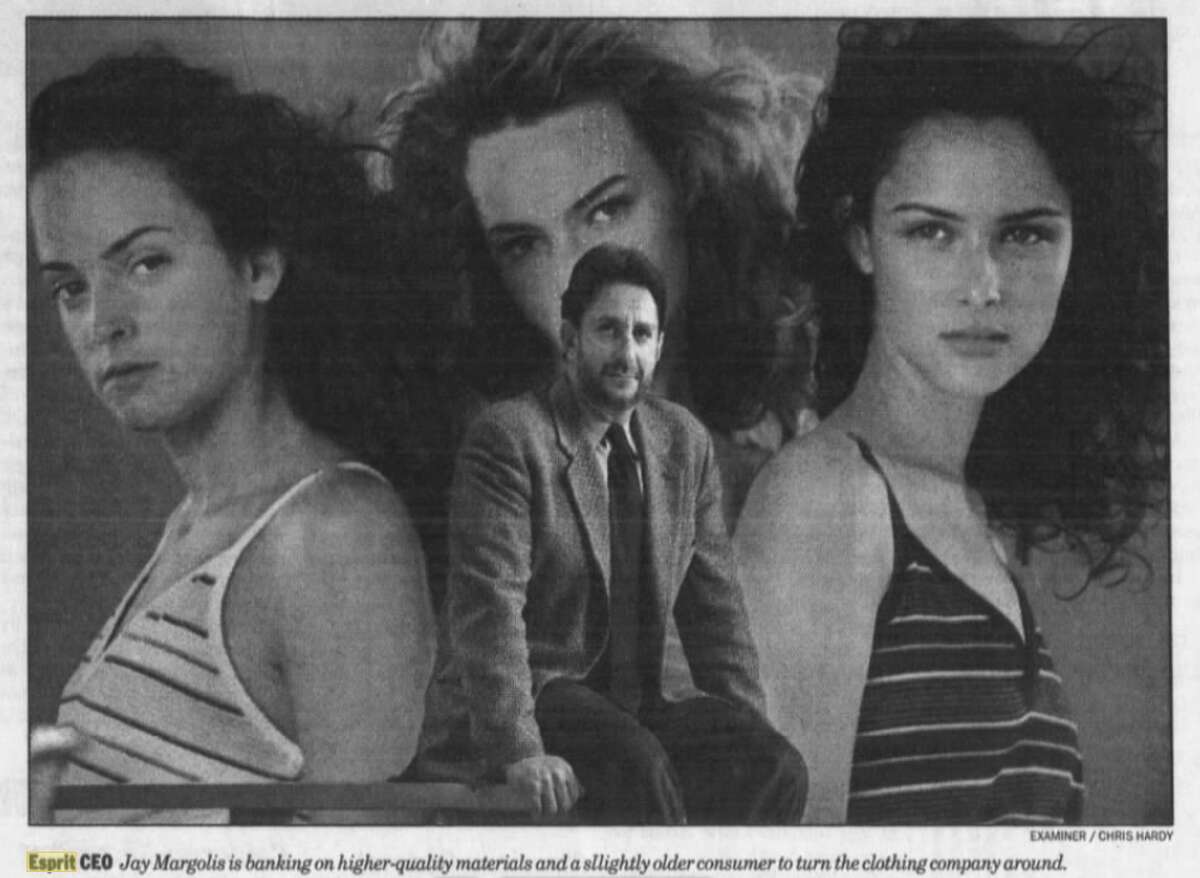 A 1996 San Francisco Examiner photo of then-Esprit CEO Jay Margolis.