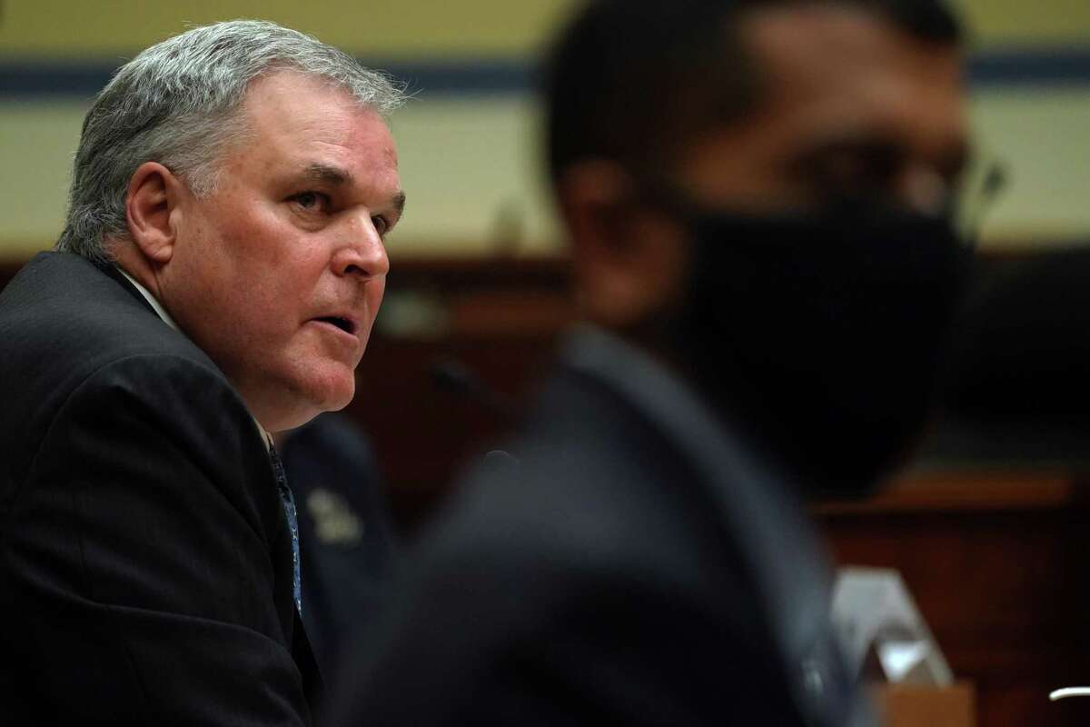 IRS Commissioner Charles Rettig appears before a House panel last year.