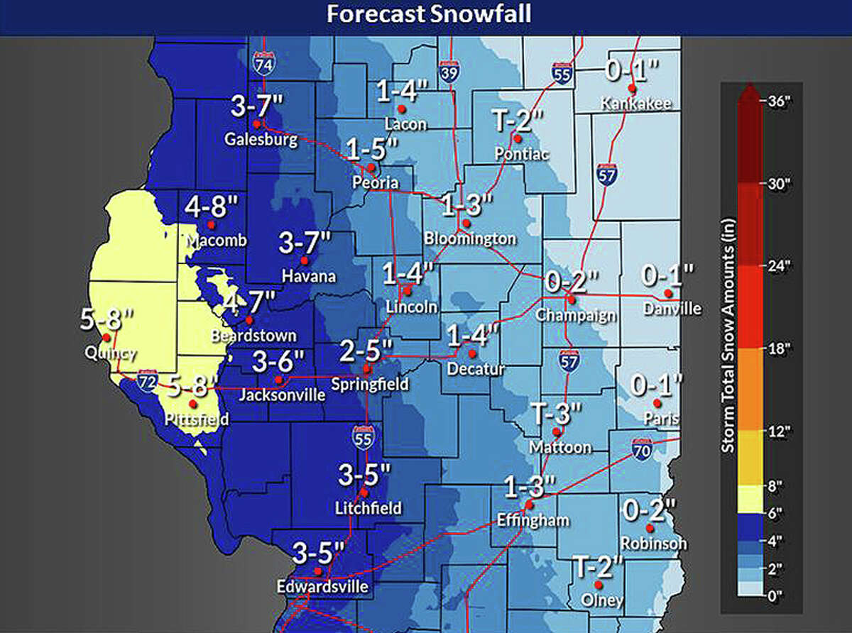 Winter storm inching way toward Jacksonville, region